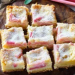 Rhubarb Custard Bars
