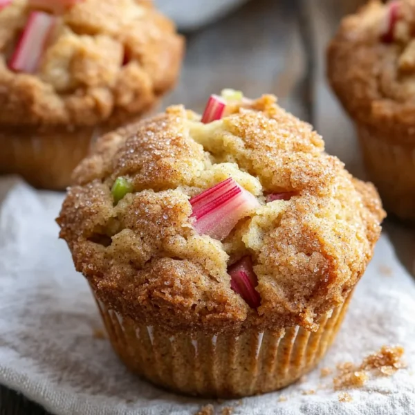 Rhubarb Muffins