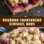 Rhubarb Shortbread Streusel Bars 17 Pinterest Hidden Image