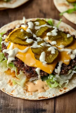 Smash Burger Tacos