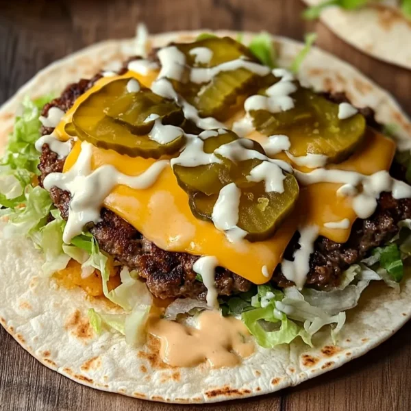 Smash Burger Tacos