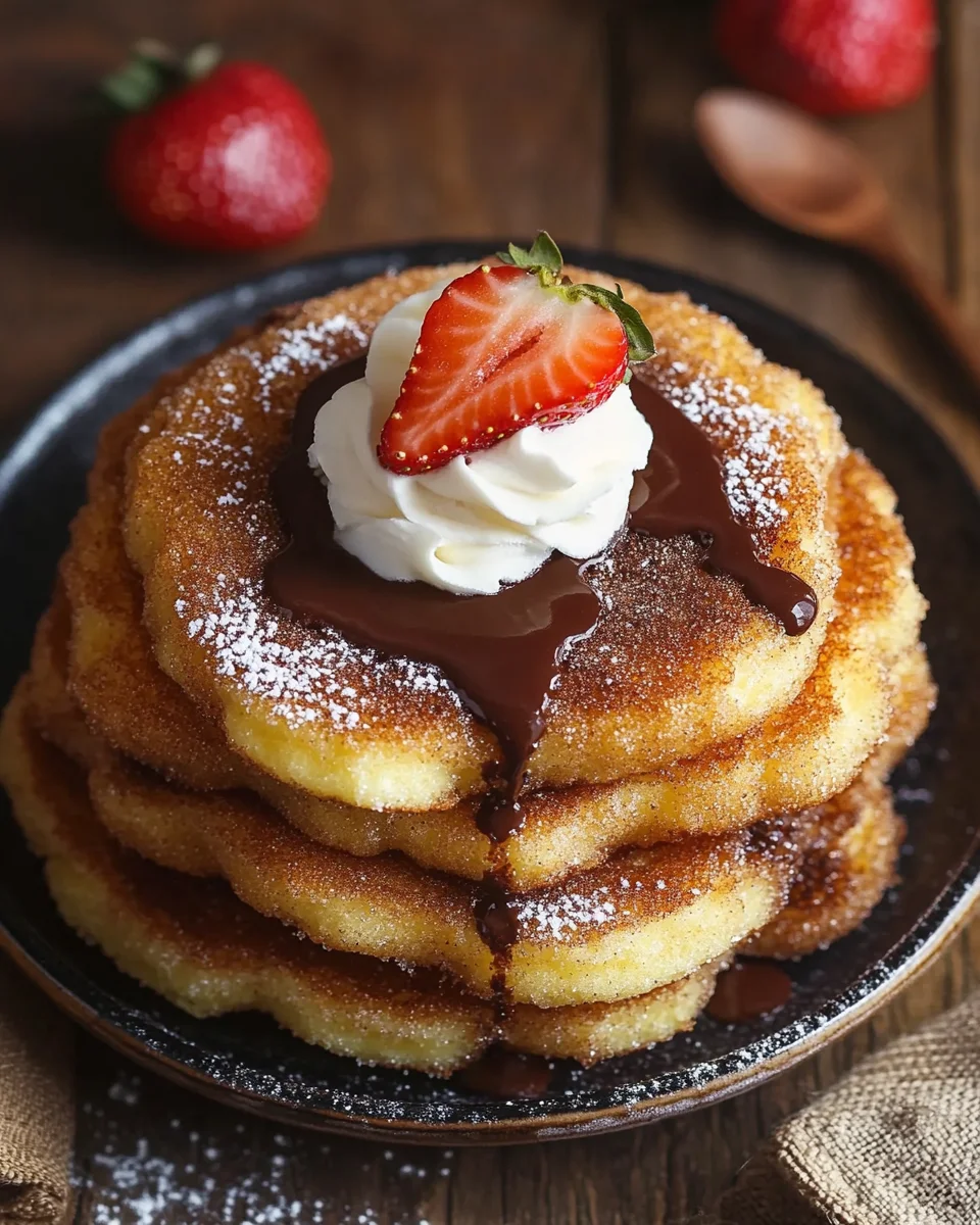 Spanish Churro-Inspired Pancakes 17 Spanish