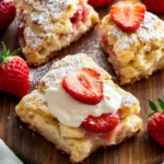 Strawberries and Cream Scones