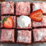 Strawberry Brownies