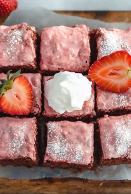 Strawberry Brownies