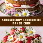 Strawberry Chamomile Naked Cake 27 Pinterest Hidden Image