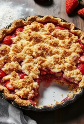Strawberry Rhubarb Pie with Crumb Topping 26 Strawberry Rhubarb Pie with Crumb Topping