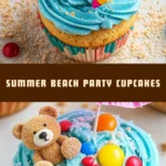 Summer Beach Party Cupcakes 17 Pinterest Hidden Image