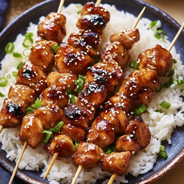 Teriyaki Chicken Skewers