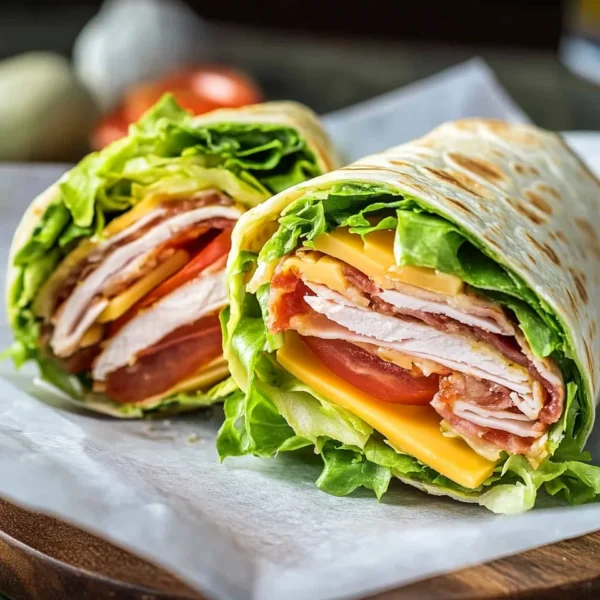 Turkey Club Wraps