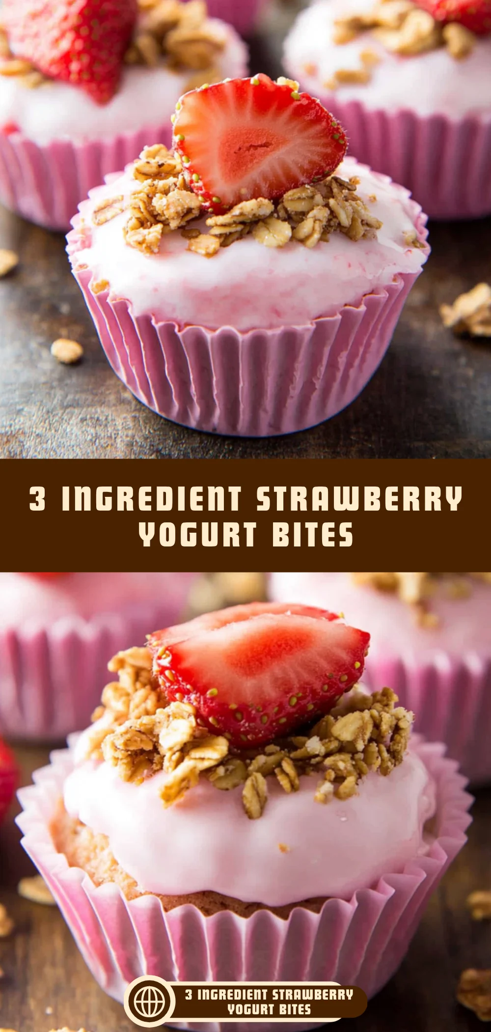 3 Ingredient Strawberry Yogurt Bites 14 Pinterest Hidden Image