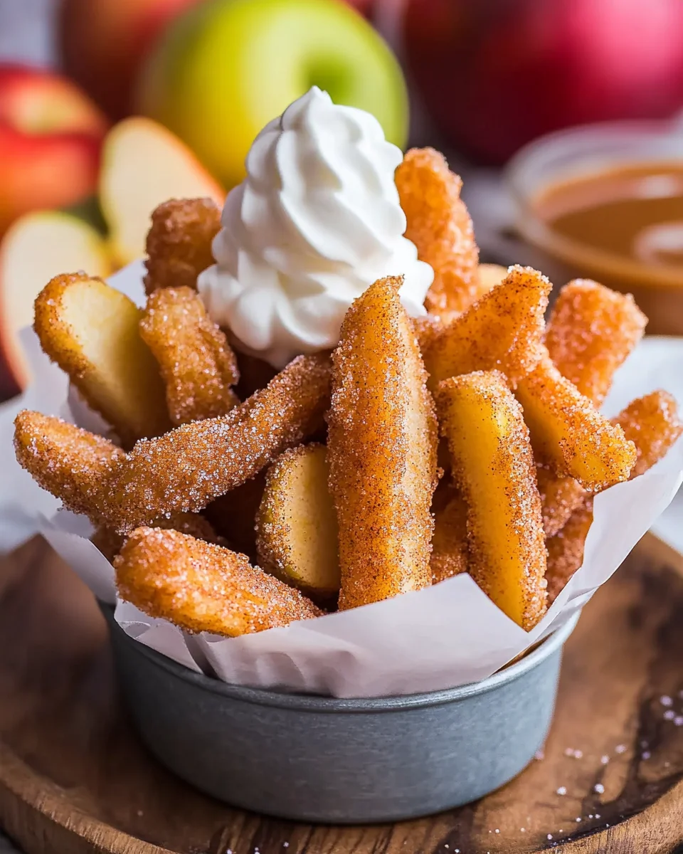 Air Fryer Apple Fries 17 Air
