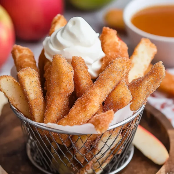 Air Fryer Apple Fries