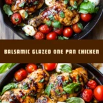 Balsamic Glazed One Pan Chicken 18 Pinterest Hidden Image