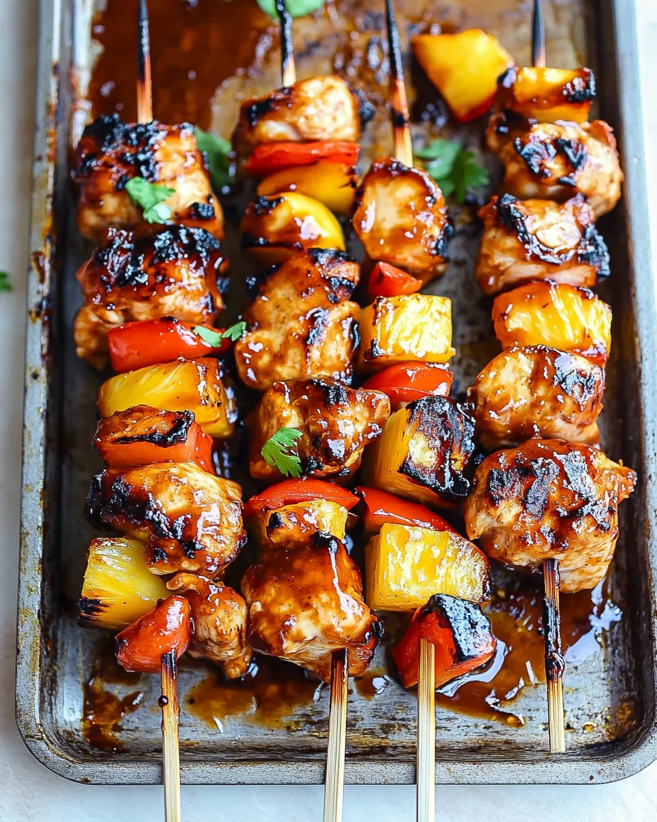 Homepage 5 BBQ Pineapple Chicken Kabobs