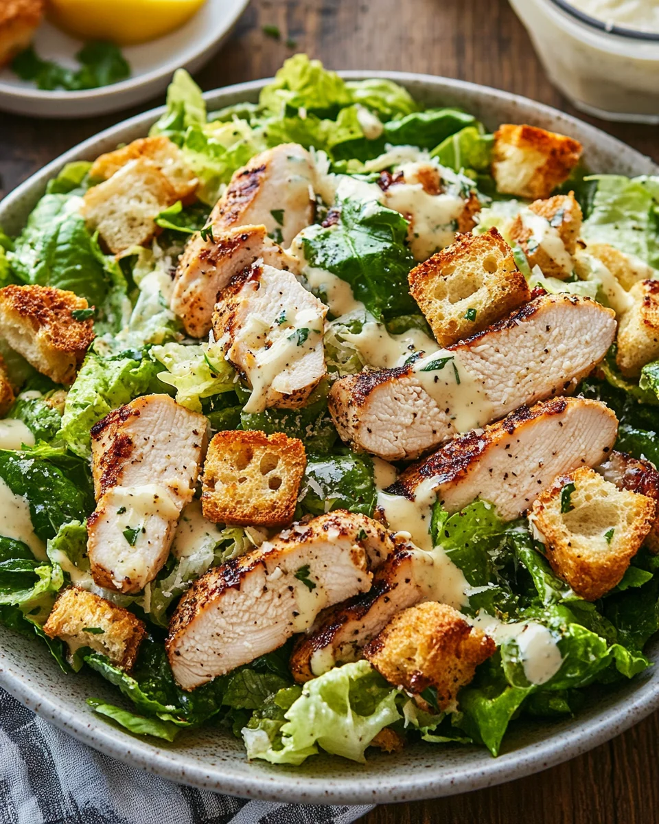Best Chicken Caesar Salad with Homemade Croutons 27 Best Chicken Caesar Salad with Homemade Croutons