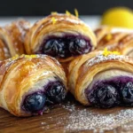 Blueberry Cream Cheese Puff Pastry