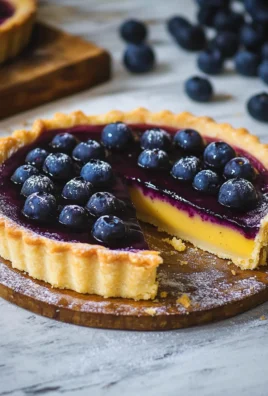 Blueberry–Lemon Curd Tart
