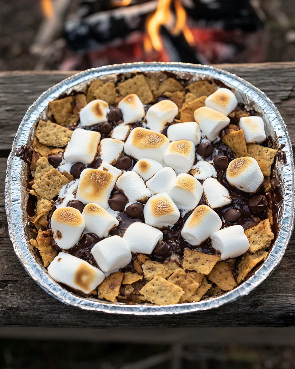 Campfire S’mores Nachos