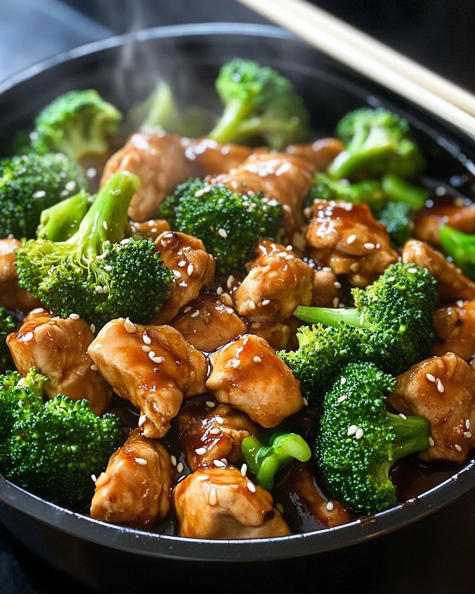 Chicken and Broccoli (Chinese Takeout Style)