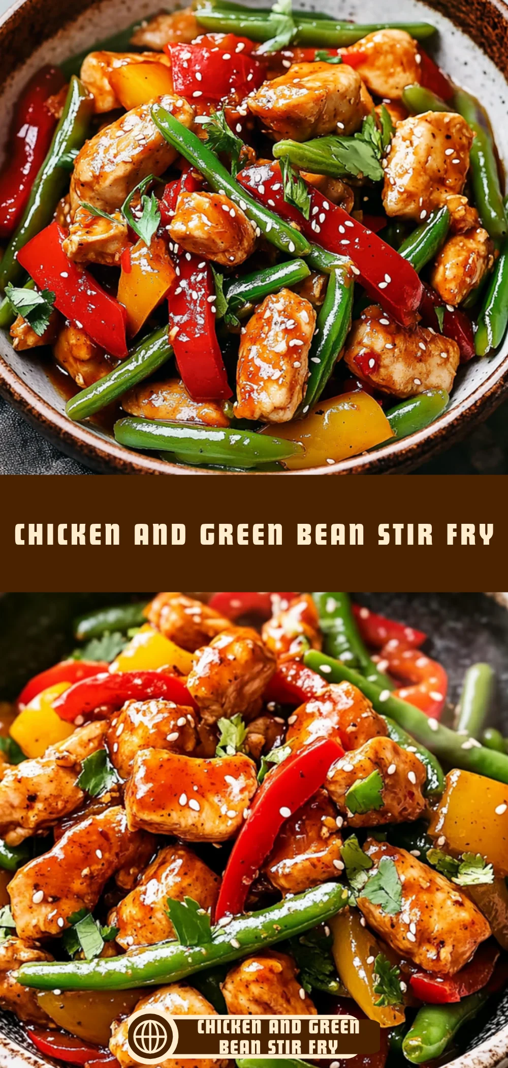 Chicken and Green Bean Stir Fry 16 Pinterest Hidden Image