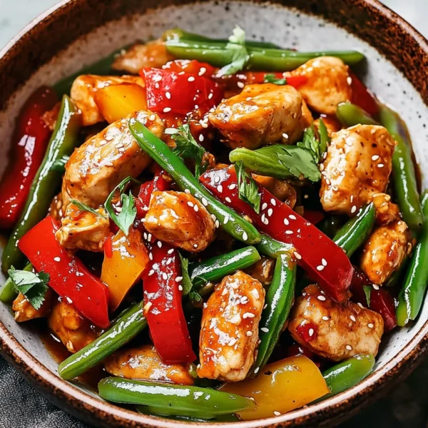 Chicken and Green Bean Stir Fry