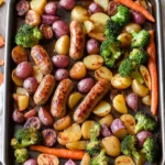 Chicken Apple Sausage Sheet Pan Dinner