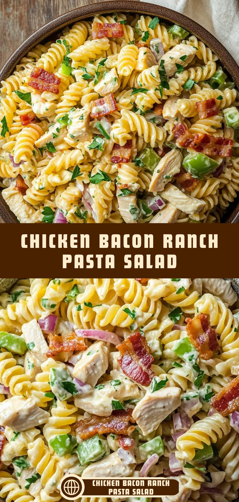 Chicken Bacon Ranch Pasta Salad 19 Pinterest Hidden Image