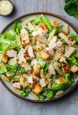 Chicken Caesar Pasta Salad 22 Chicken Caesar Pasta Salad