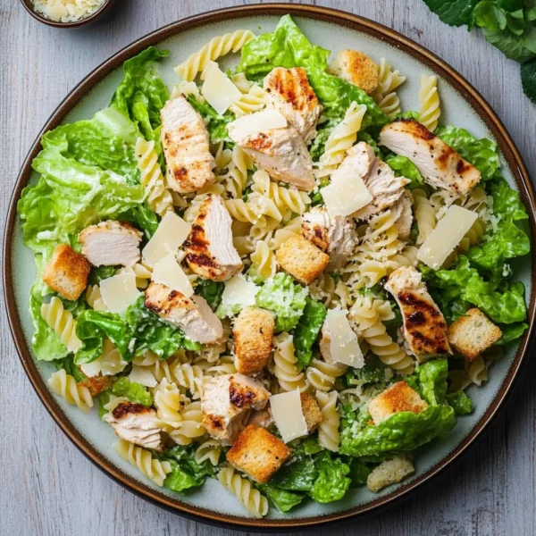 Chicken Caesar Pasta Salad
