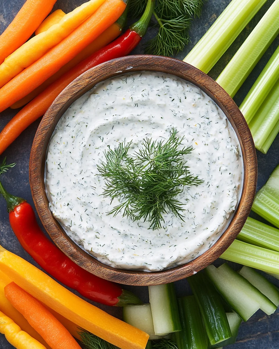 Cottage Cheese Ranch Dip Recipe