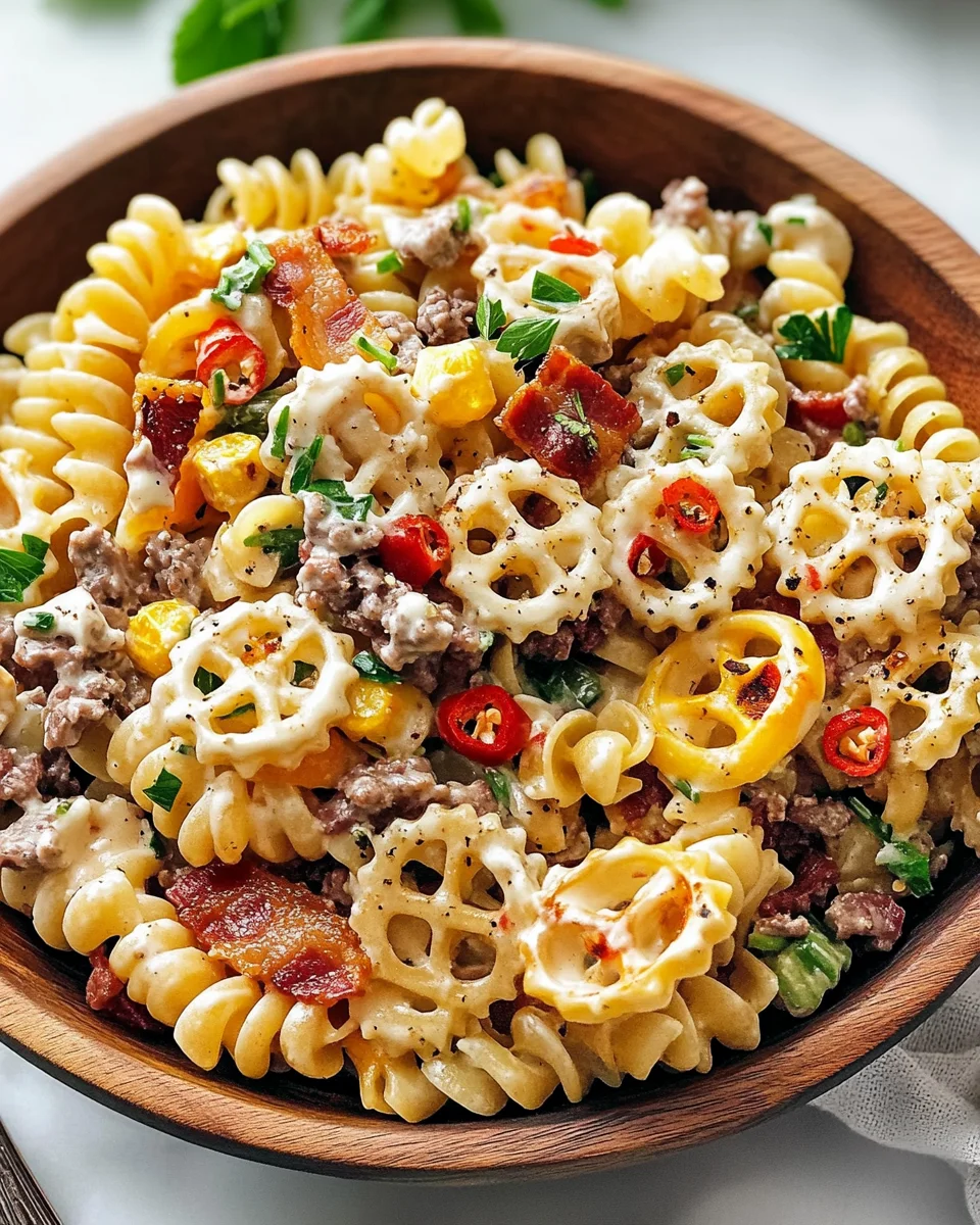 Cowboy Pasta Salad 20 Cowboy