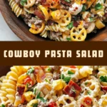 Cowboy Pasta Salad 19 Pinterest Hidden Image