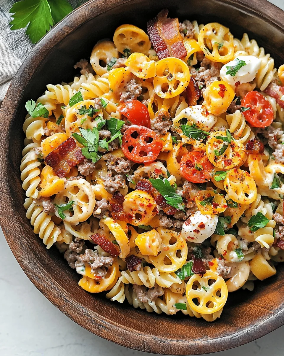 Cowboy Pasta Salad 22 Cowboy Pasta Salad