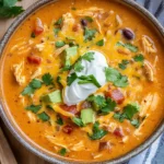 Creamy Chicken Enchilada Soup (Easy One-Pot Recipe)