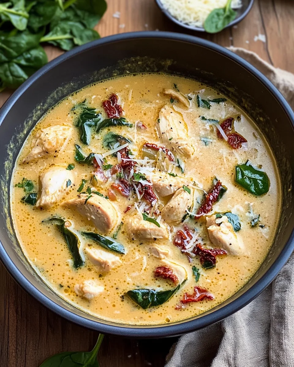 Creamy Marry Me Chicken Soup