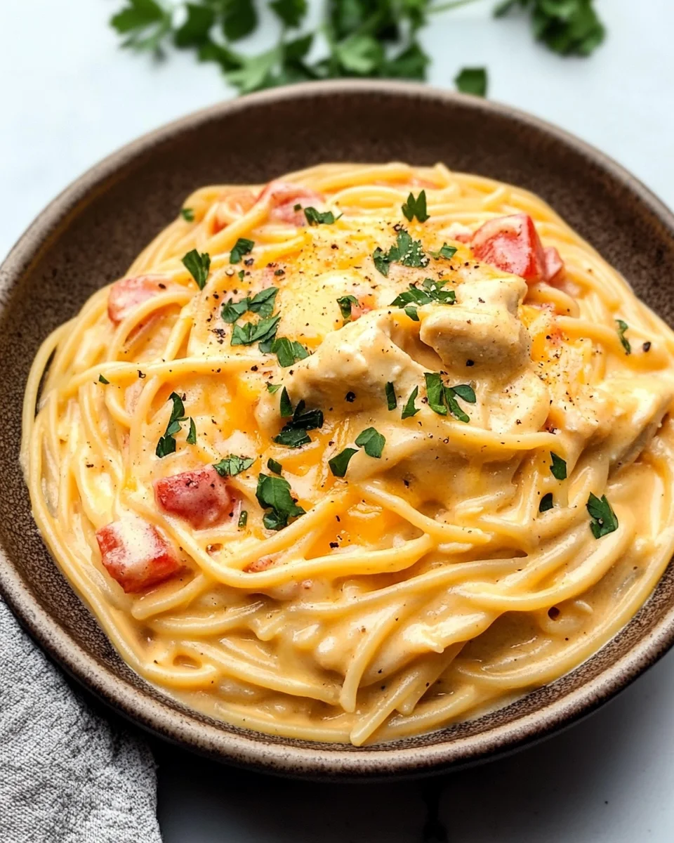 Crock Pot Cheesy Chicken Spaghetti Recipe 21 Crock