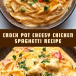 Crock Pot Cheesy Chicken Spaghetti Recipe 21 Pinterest Hidden Image