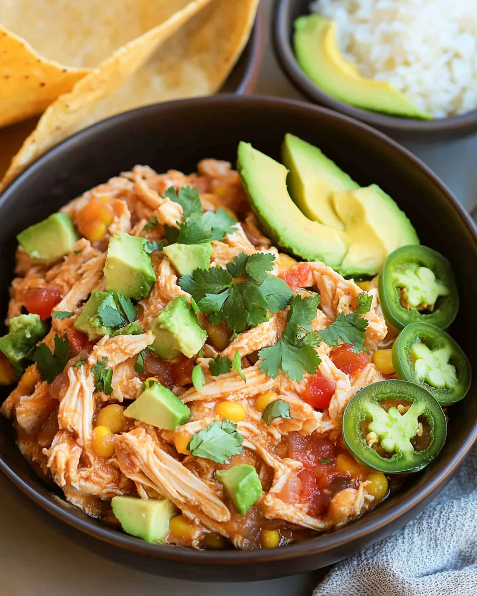 Crock Pot Fiesta Chicken 20 Crock