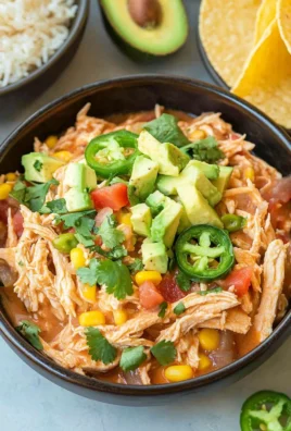 Crock Pot Fiesta Chicken