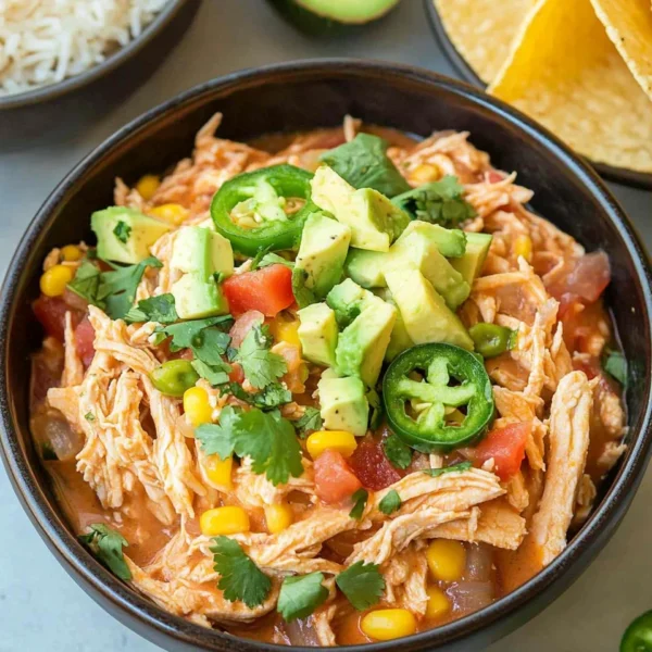 Crock Pot Fiesta Chicken