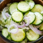 Cucumber Onion Salad Recipe