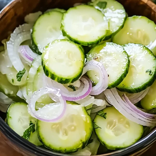 Cucumber Onion Salad Recipe