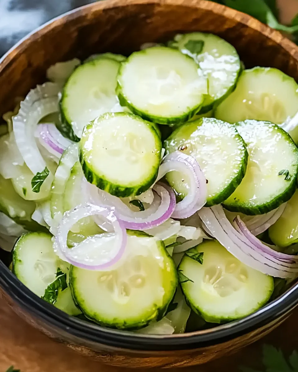 Homepage 3 Cucumber Onion Salad Recipe