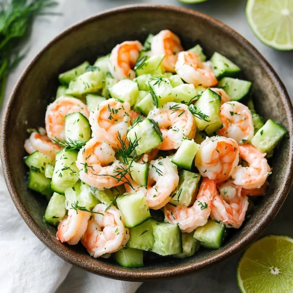 Cucumber Shrimp Salad