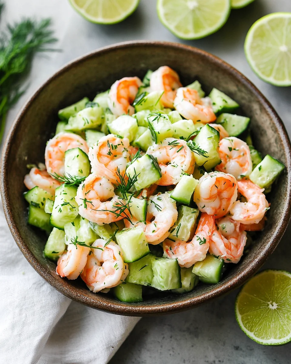 Homepage 2 Cucumber Shrimp Salad