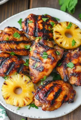 Easy Homemade Grilled Pineapple Chicken