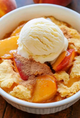 Easy Peach Cobbler