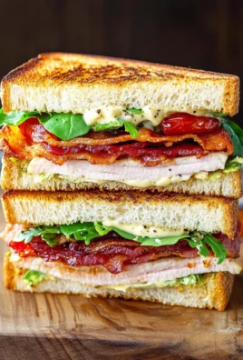 Easy Turkey Club Sandwich