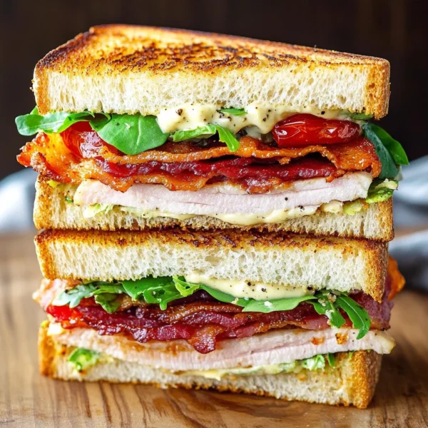 Easy Turkey Club Sandwich